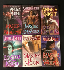 Angela Knight Lot of 6 Mageverse Paranormal Romance PB’s Volumes 1-4, 6, 9