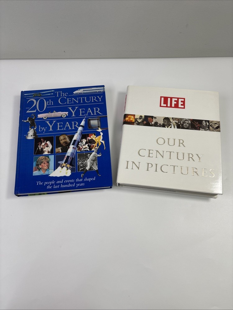 📘 The 20th century year by year, HC (1999) & LIFE, Our Century in Pictures