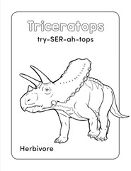 Dinosaur Book for Kids: Coloring Fun and Awesome Facts (A Did You Know? Coloring