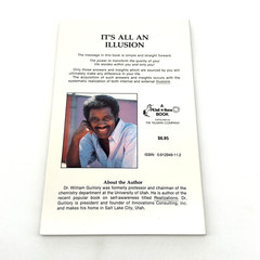 Its All an Illusion William Guillory 1987 New Age Metaphysical Paperback Book