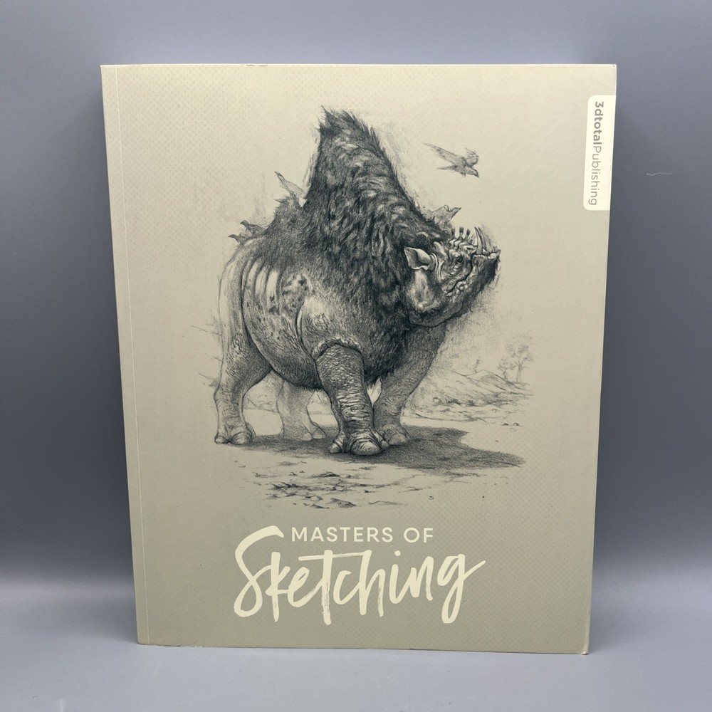 MASTERS OF SKETCHING By 3dtotal Publishing Eliza Process Art Book