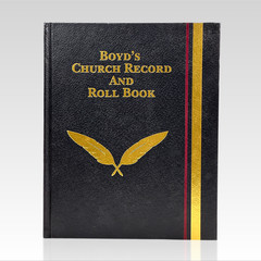 2020 Boyd’s Church Record and Roll Book. With Cross Reference. HC LN