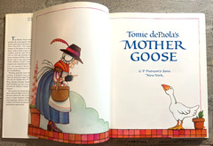 Tomie dePaola’s Mother Goose G.P. Putnam’s Sons c1988 HB