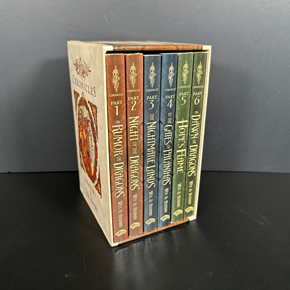 DRAGONLANCE CHRONICLES Part 1-6 Complete Series Box Set Young Adult Gift Set