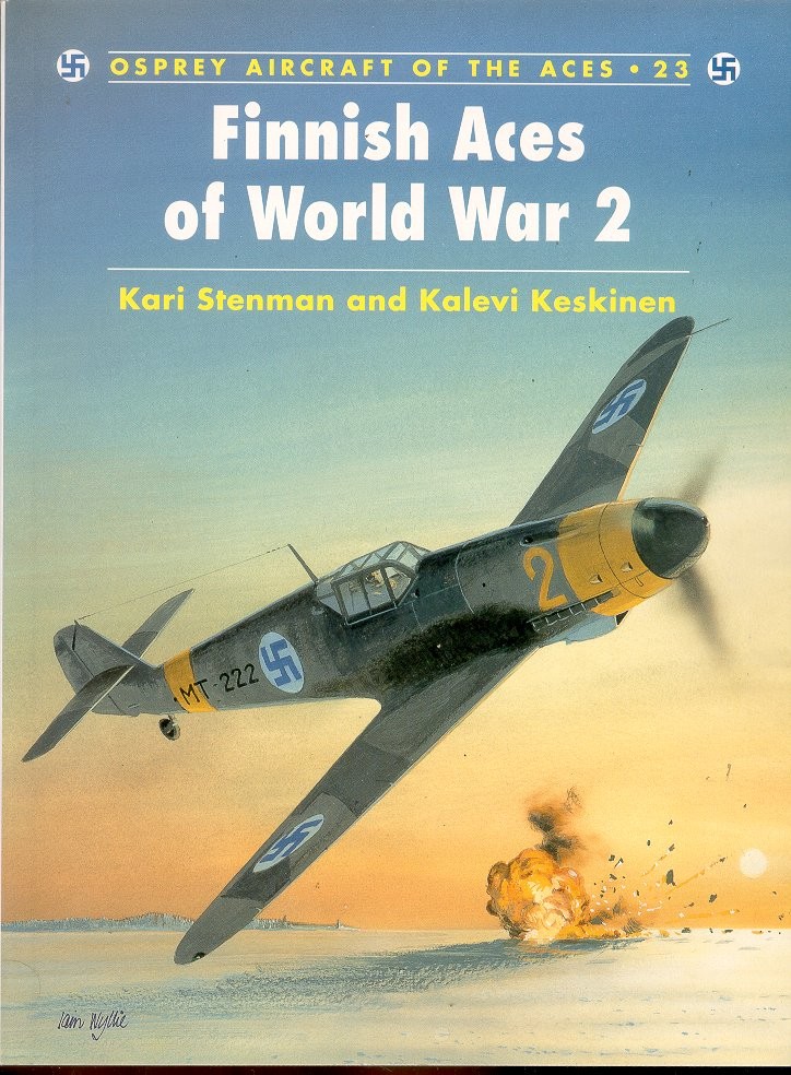 OSPREY AOA 23 FINNISH ACES OF WORLD WAR 2 FINLAND LLv BUFFALO Bf109G MS.406 HAWK