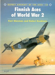 OSPREY AOA 23 FINNISH ACES OF WORLD WAR 2 FINLAND LLv BUFFALO Bf109G MS.406 HAWK