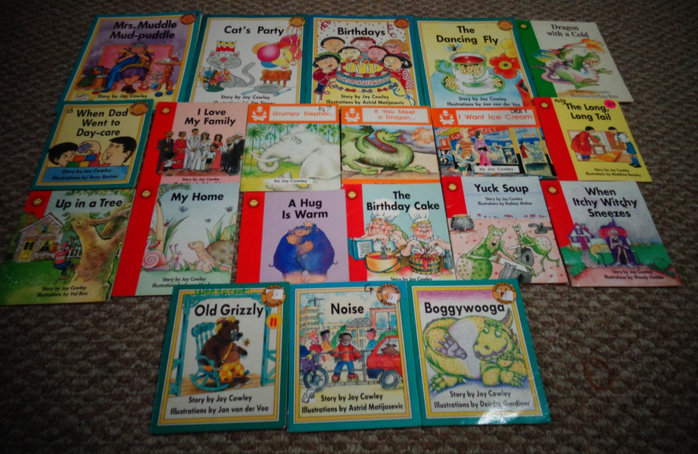 JOY COWLEY – 20 books – MRS. MUDDLE MUD-PUDDLE….. STORY BOX, SUNSHINE..
