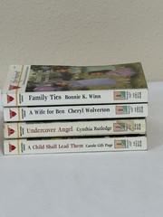 Steeple Hill Love Inspired Series Lot 4 Paperback Books