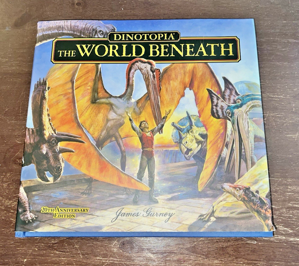 Dinotopia The World Beneath Calla Edition Signed Dinosaur Drawing James Gurney