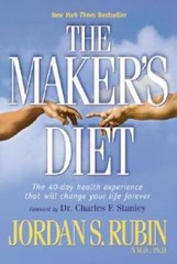 The Maker’s Diet – Paperback By Jordan S. Rubin – GOOD
