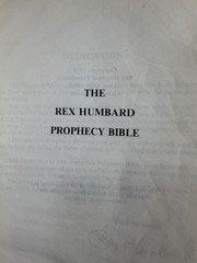 1979 Rex Humbard Prophecy Bible KJV Black Genuine Leather