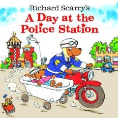 Richard Scarry’s A Day at the Police Station (Look-Look) – Paperback – VERY GOOD