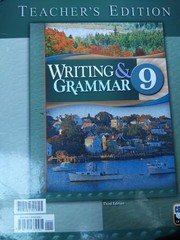 NO CD-ROM BJU Press Writing and Grammar 9 Teacher’s Edition 3rd Edition Grade 9