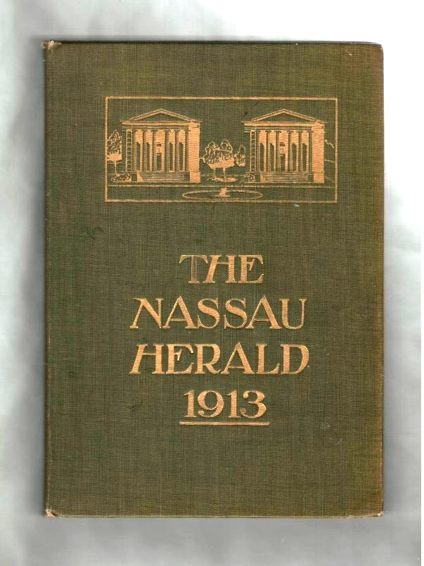 NEW JERSEY-THE NASSAU HERALD 1913-PRINCETON UNIVERSITY YEARBOOK-HISTORY-PHOTOS