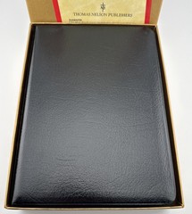 Nelson Giant Print Bible KJV Bonded Leather (Open Box) 544 Black -SHIPS FREE!