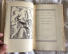 1931 THE ROMANCE OF THE QUEEN PÉDAUQUE Vintage Book