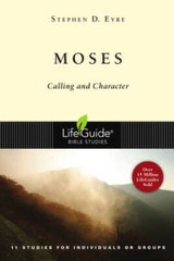 Moses: Calling and Character (Lifeguide Bible Studies) – Paperback – GOOD