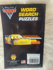 2011 Bendon Disney Pixar Cars 2 Word Search Puzzles Level 2 Puzzle Book