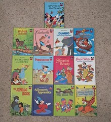 1972 Walt Disney’s Wonderful World Of Reading HC Books~EXCELLENT! Set Of 13
