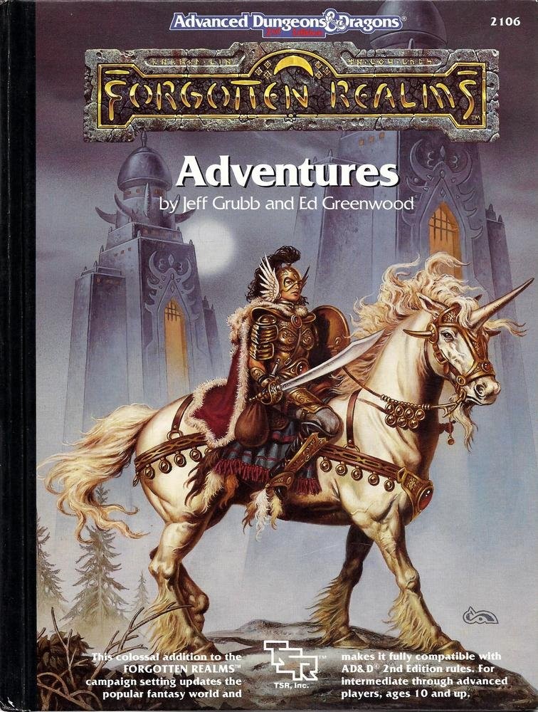 Forgotten Realms Adventures (Advanced Dungeons and Dragons Hardcover Accesso…