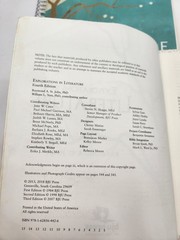 BJU Explorations in Literature Teacher A & B, Student Text Grade 7 4th Ed W/ CD