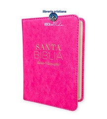 Biblia de Bolsillo RVR,1960 imitacion piel Color fucsia