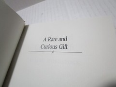 A Rare and Curious Gift – Pauline Holdstock – Hard Cover First American Edition
