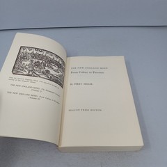 The New England Mind: From Colony to Province 1961 Beacon Press PB Perry Miller