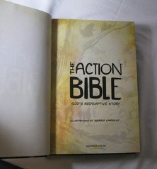 The Action Bible God’s Redemptive Story Illust Sergio Cariello 2020 *1st Edition