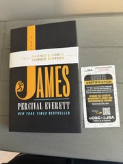 SIGNED James — Percival Everett | 1st ed | Doubleday HC JSA COA