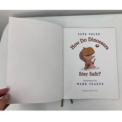 How Do Dinosaurs Stay Safe? Scholastic Jane Yolen Mark Teague Paperback Book