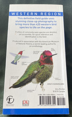 AMNH Pocket “Birds Of North America “ “Western Region “, 2017
