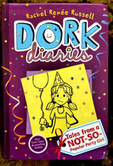 Lot of 8 Rachel Renee Russell Books- Dork Diaries(6) & Max Crumbly(2)