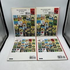 Hergé The Adventures Of Tintin 12-Book Paperback Set Little Brown Multicolor