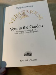 Vera in the Garden by Marjolein Bastin (Hardcover)