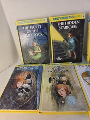 Vintage Nancy Drew Hardback Book Lot Of 9-1990’s/2000s Mystery Juvenile Fiction