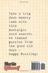 Word Search Large Print Nostalgic Theme For Adults & Seniors 2000-words ⭐️⭐️⭐️⭐⭐