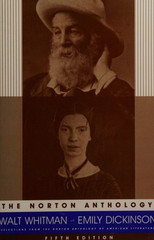 The Norton Anthology – Walt Whitman & Emily Dickinson FisicalBook
