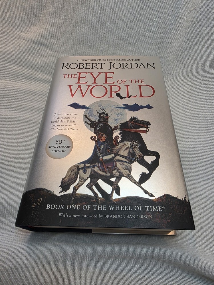 The Wheel of Time: The Eye of The World 30th Anniversary Edition Hardback Book