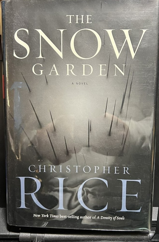 The Snow Garden : A Novel by Christopher Rice (2002, HC,1st/1st) *SIGNED*