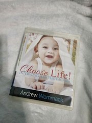 Andrew Wommack Choose Life Interviews Testimonies USB Flash Drive Pro Life Study