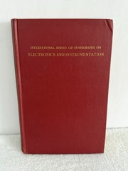 International Series of Monographs On Electronics & Instrumentation 1959