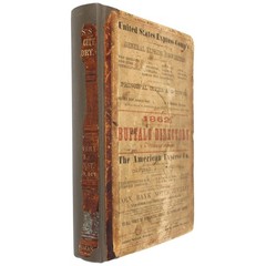 1862 CIVIL WAR BUFFALO Directory Underground Railroad GROVER CLEVELAND Fillmore