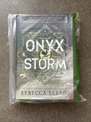 Onyx Storm (Deluxe Limited Edition) by Rebecca Yarros (2025, Hardcover)