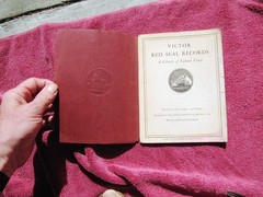 1924 VICTOR RED SEAL RECORDS Catalog A Library of Famous Voices Caruso Ponselle