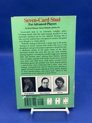 Vintage Rare 7 Card Stud Poker Casino Gambling Paperbacks, 5 Book Lot