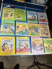 Walt Disney Fun-To-Read Library Lot Set Vintage 1986 1990 Book Hardcovers