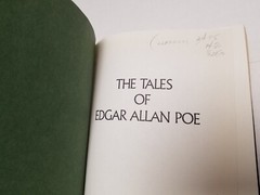 Tales of Edgar Allan Poe Leather Bound Gold Edge Ribbon Bookmark Luxury Edition