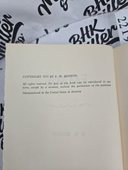 „Emma” By F.W. Kenyon, 1955 Thomas Y. Crowell Book Club Editon HC