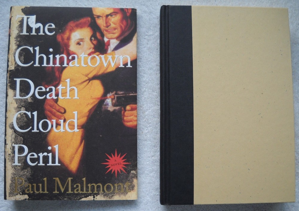 Signed The Chinatown Death Cloud Peril by Paul Malmont – 1st Ed, Hardcover, 2006